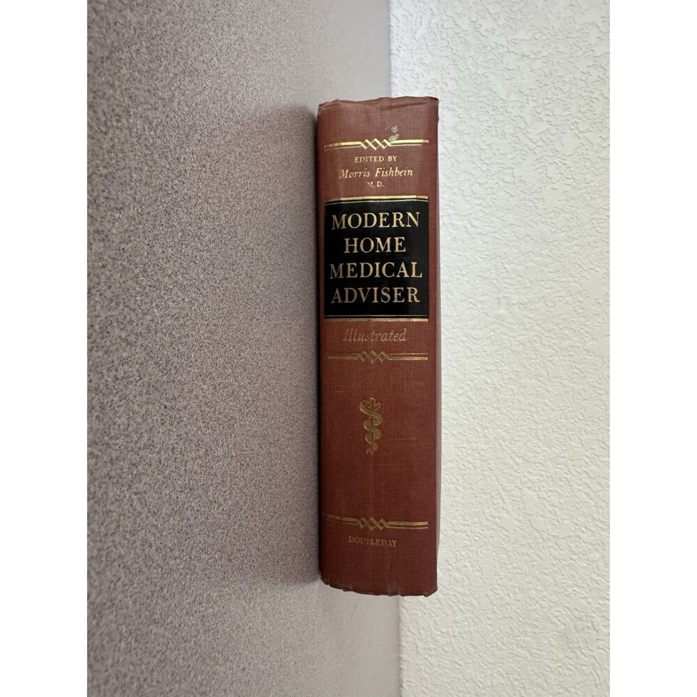 Modern Home Medical Adviser 1948 Hard Cover - Vintage Home Medicine Book